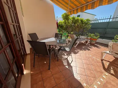 Un balcón o terraza de Casa Adel vibbecanarias Maspalomas