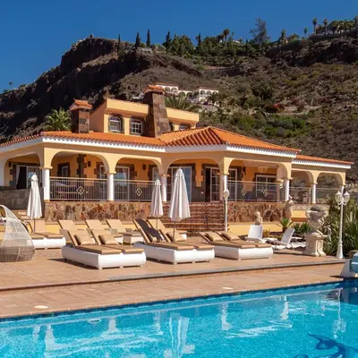 Piscina en o cerca de Villa Monte Leon