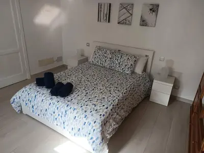 Cama o camas de una habitación en Casa Celia