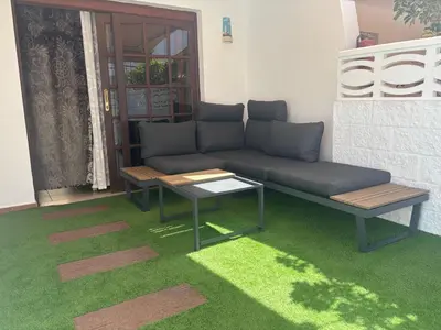 Zona de estar de Casa Daniella Vibbecanarias Maspalomas