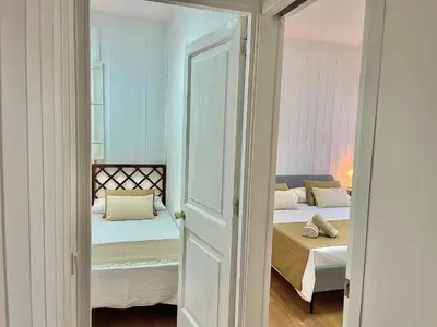 Cama o camas de una habitación en Las Brisas 1 by SunHousescanarias