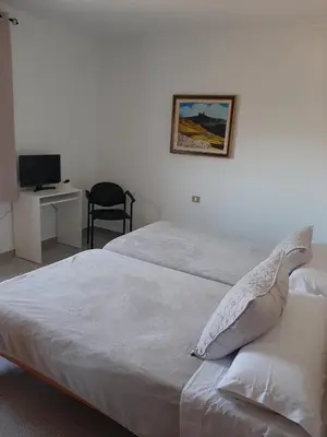 Cama o camas de una habitación en Vivienda el Timón