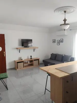 Una televisión o centro de entretenimiento en Vivienda el Timón