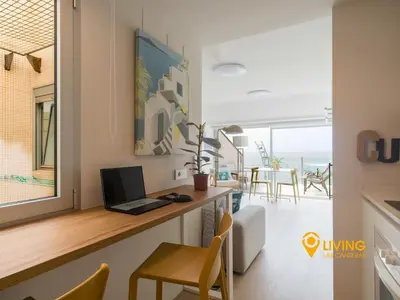 Una cocina o zona de cocina en Living Las Canteras Homes - MODERN OCEANFRONT