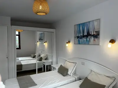 Zona de estar de Beach and Yumbo cozy home