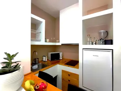 Una cocina o zona de cocina en Afri