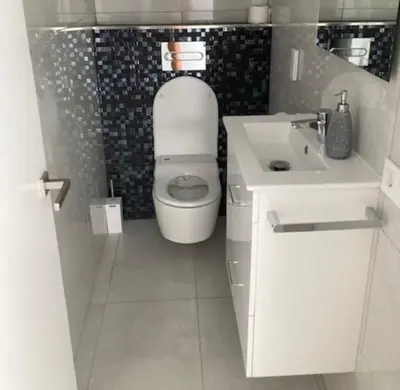 Un baño de Centraal gelegen luxebungalow