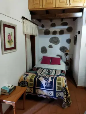 Cama o camas de una habitación en Casa Santana Segura