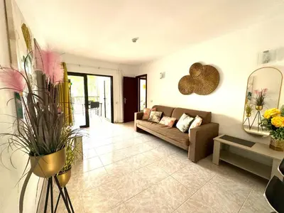Zona de estar de Guinea Apartment
