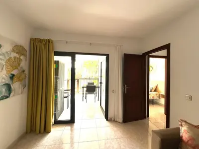 Zona de estar de Guinea Apartment