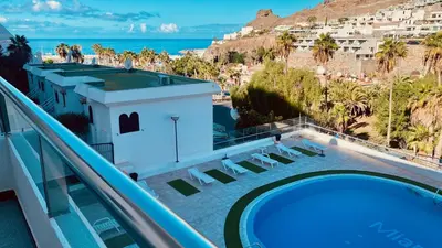 Piscina en o cerca de Nice flat with terrace in Puerto Rico