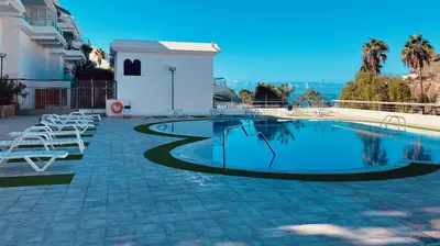 Piscina en o cerca de Nice flat with terrace in Puerto Rico