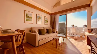 Zona de estar de Modern and Friendly Flat in Playa del Ingles