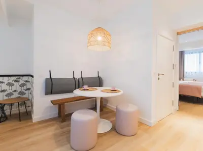 Cama o camas de una habitación en MG CANTERAS SUITES