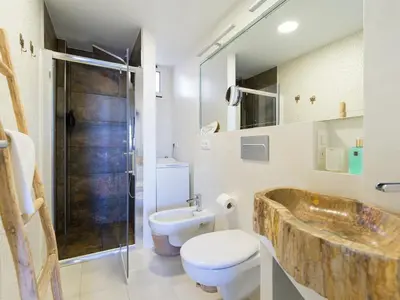 Un baño de Haiti 306 vista al mar