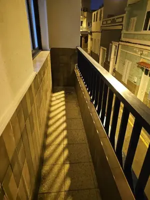 Un balcón o terraza de Don Víctor