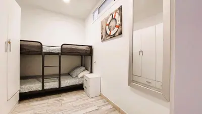 Cama o camas de una habitación en AGAETE PARQUE: APARTAMENTO VISTA PISCINA