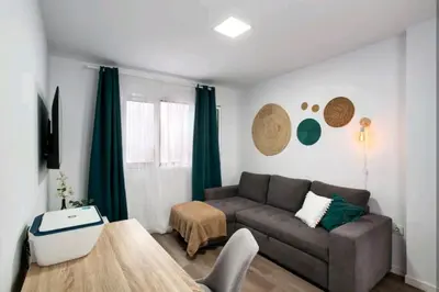 Zona de estar de The Greey's House, Telde