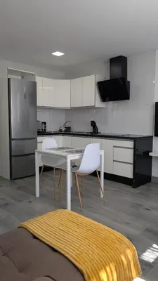 Una cocina o zona de cocina en The Greey's House, Telde