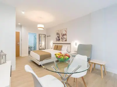 Cama o camas de una habitación en Urban Square 3B3 By CanariasGetaway