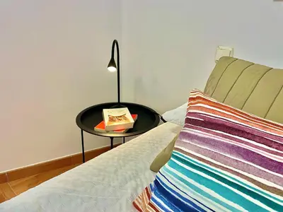 Cama o camas de una habitación en Bañaderos by SunHousesCanarias