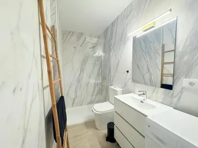 Un baño de Castle Garden Beach Flat