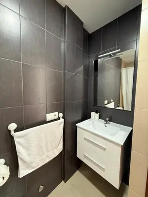 Un baño de La Buhardilla