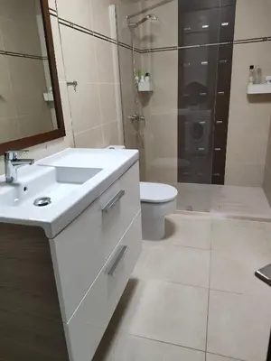 Un baño de Apartamento Vega Arguineguin