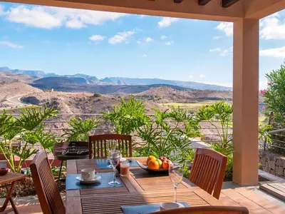 Paisaje cerca de esta villa
