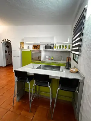 Una cocina o zona de cocina en Bed&Ride La Manigua
