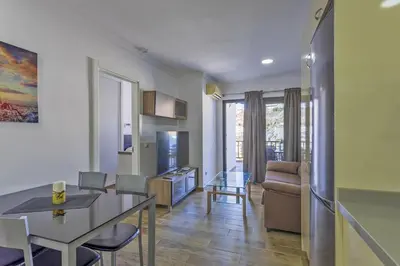 Una cocina o zona de cocina en Atico Puerto Feliz 1 