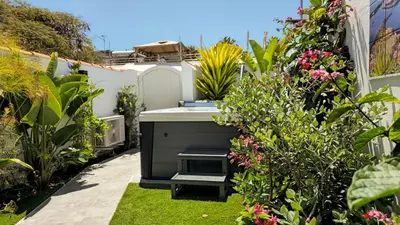 Jardín al aire libre en BeachClub Mediterran Garden
