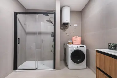 Un baño de El Submarino Coastal Home