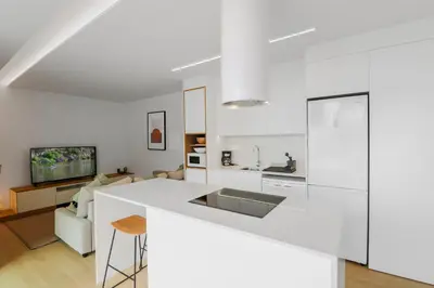 Una cocina o zona de cocina en Paraisos de Agaete Penthouse Views
