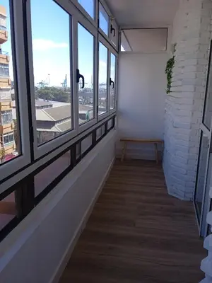 Un balcón o terraza de De casa al mar