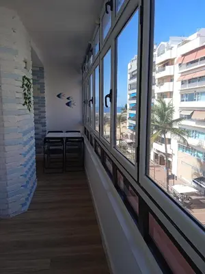 Un balcón o terraza de De casa al mar