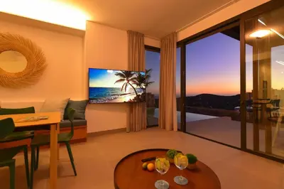 Paisaje cerca de esta villa