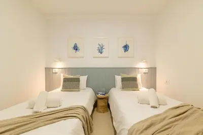 Cama o camas de una habitación en HORIZON VACATION HOME - Firstline Las Burras