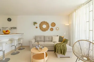 Zona de estar de HORIZON VACATION HOME - Firstline Las Burras