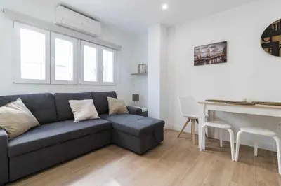 Zona de estar de Ad&c House Canteras