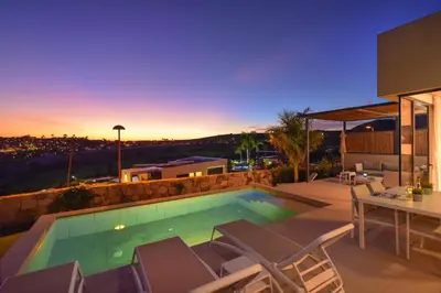 Un balcón o terraza de Las Yucas 2 by VillaGranCanaria