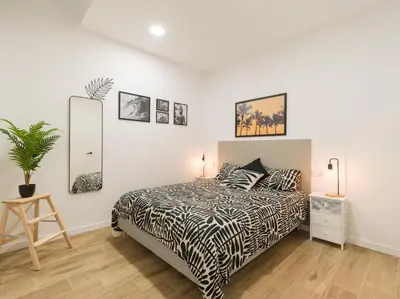 Cama o camas de una habitación en Urban Surf Beach By CanariasGetaway