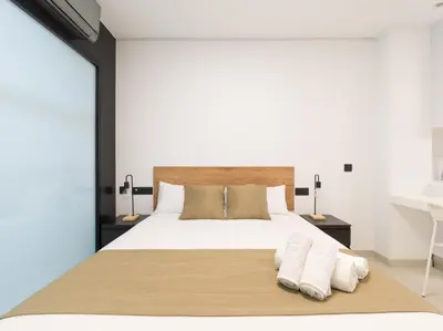 Cama o camas de una habitación en Temple Home By CanariasGetaway