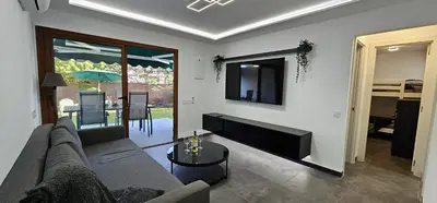 Zona de estar de Paradise Garden San Agustin