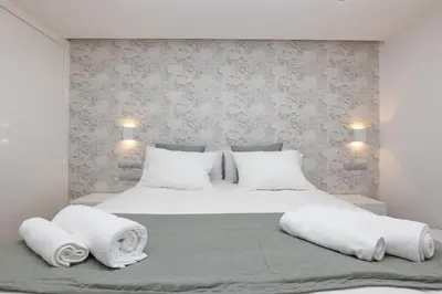 Cama o camas de una habitación en Mimosas suites