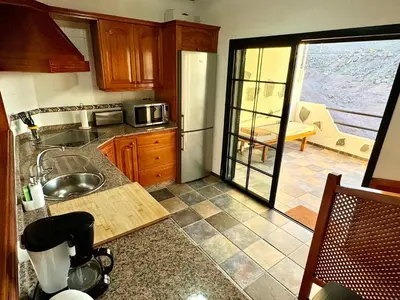 Una cocina o zona de cocina en La Gloria del Norte