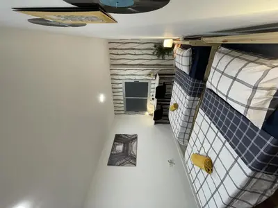 Cama o camas de una habitación en CoLiving El Juan