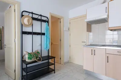 Una cocina o zona de cocina en Sandra Amadores