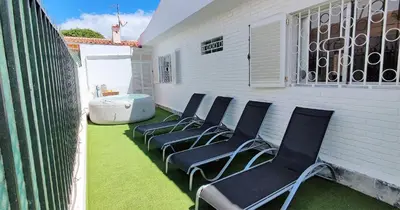 Plano de Bungalow Céntrico & Tranquilo