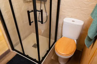 Un baño de Cabañas Finca Las Vegas